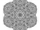 Complex and curious Mandala