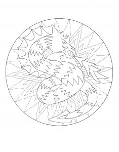 Mandala Dragão   3