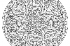 Mandala A Colorier Adulte Difficile  15 