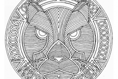 Mandala A Colorir Adulto Difícil  5 