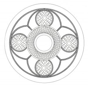 Mandala celta difícil