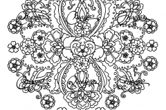 Mandala A Colorista Adulto Difícil  34 