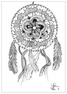 Mandala Complexa De Apanhador De Sonhos