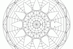 Mandala A Colorista Adulto Difícil  2 