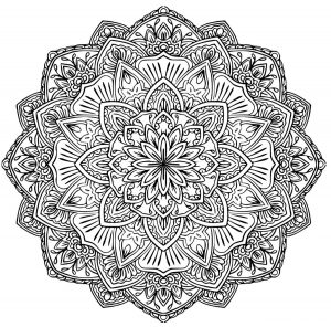 mandala-para-colorir-flores-livres-difíceis