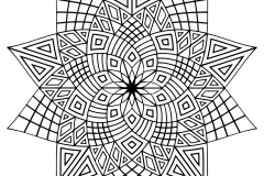Mandala A Colorir Adulto Difícil  23 