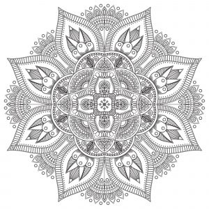 Mandala Complexe Anti Stress   8