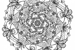Mandala Para Colorir Adulto Difícil  24 