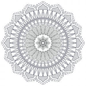 Mandala Complexe Anti Stress   7