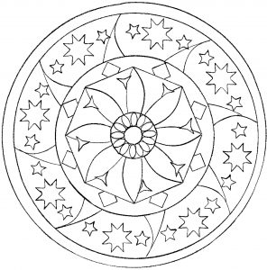 Mandala de estrelas