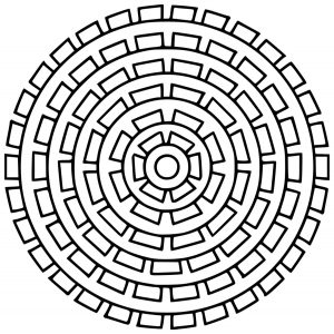 Mandala angular