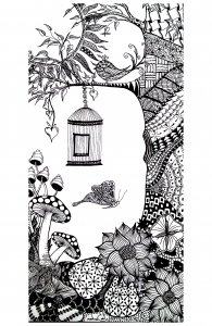 cage-papillon-coloriage-adulte