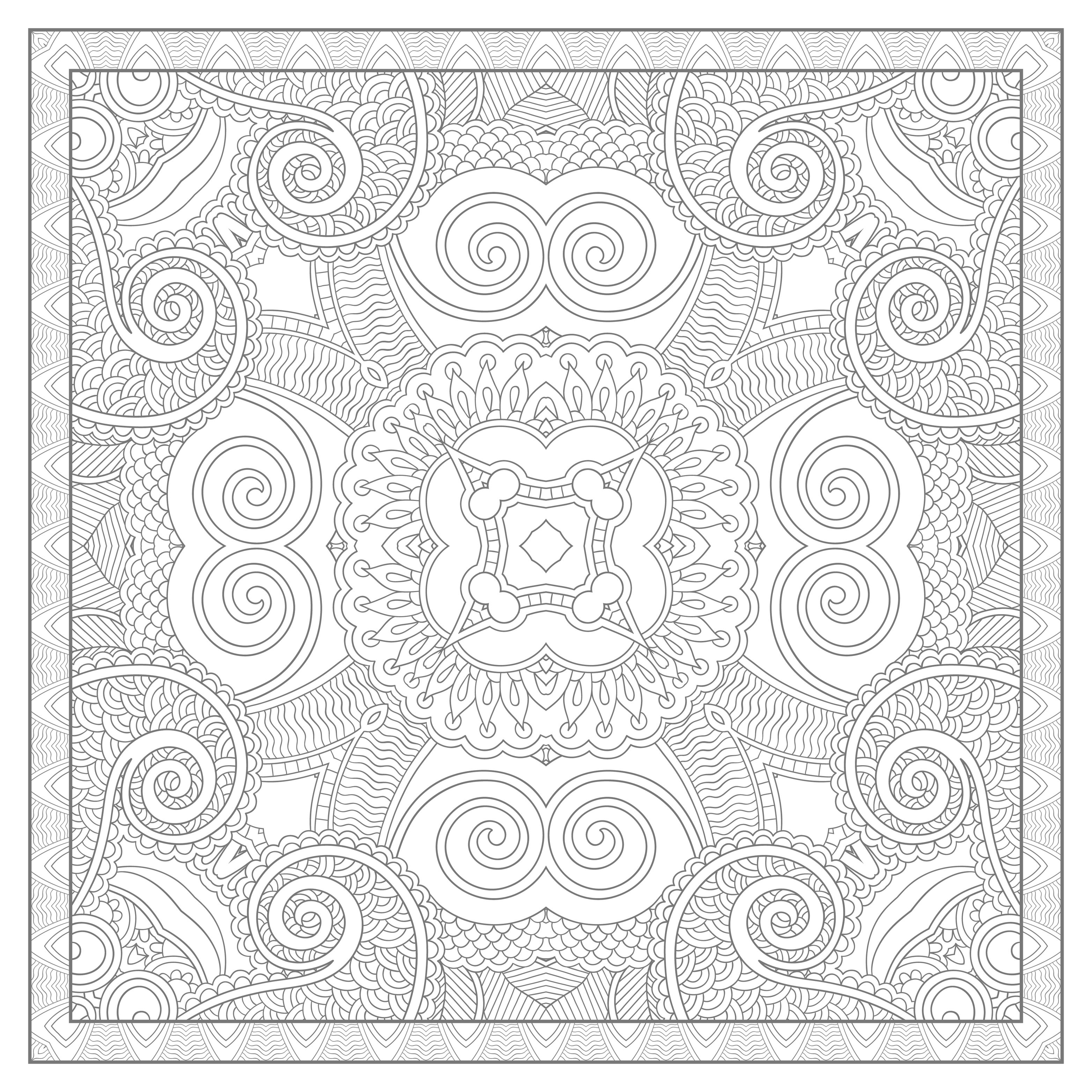 Paciência e perseverança são os elementos necessários para realizar esta difícil tarefa de colorir a Mandala cinzenta! Uma lupa não vai faltar se quiser preencher todas as zonas ... Paciência e perseverança são os elementos necessários para realizar esta difícil tarefa de colorir a Mandala cinzenta! Uma lupa não vai faltar se quiser preencher todas as zonas ...