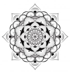 Mandala harmoniosa exclusiva