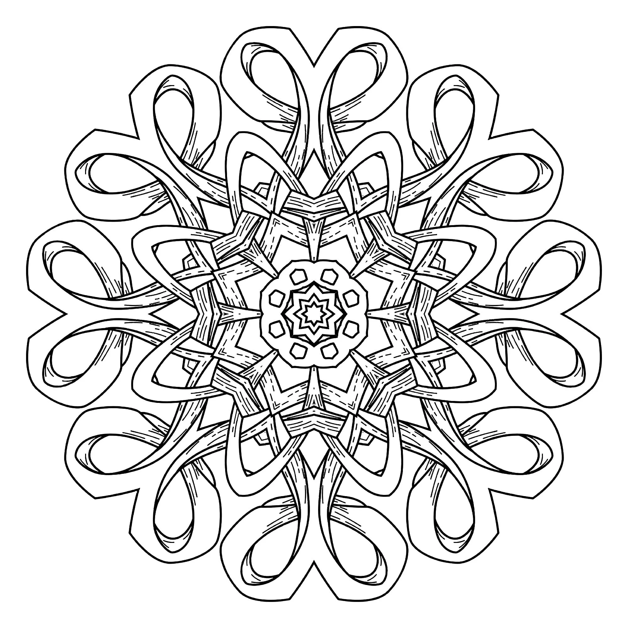 Rubricas de mandalas (Mandalas de Nível de Dificuldade : Normal)