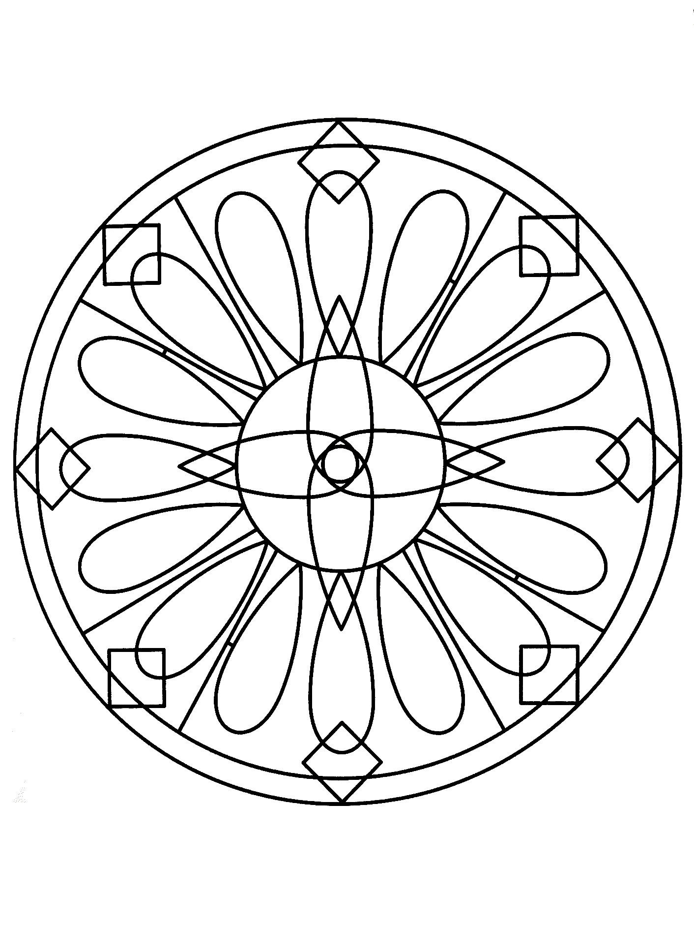 Mandalas-a-imprimer-gratuit (46) (Mandalas de Nível de Dificuldade : Normal)