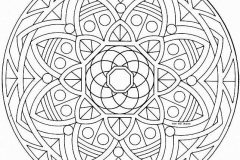 Mandala A Colorier Gratuit A Imprimer  6 