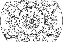 Mandala A Colorier Gratuit A Imprimer  20 