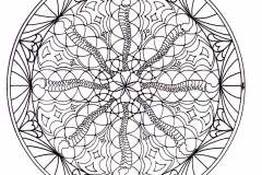 mandala-a-colorier-gratuit-a-imprimer (3) (Mandalas de Nível de Dificuldade : Normal)