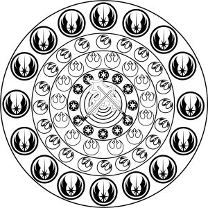 Mandala Da Guerra Das Estrelas