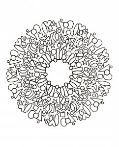 Mandala Para Colorir Para Livre Bom Humor Garantia