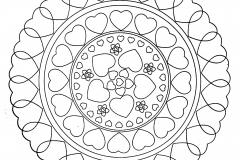 mandala-a-colorier-gratuit-a-imprimer (16) (Mandalas de Nível de Dificuldade : Normal)