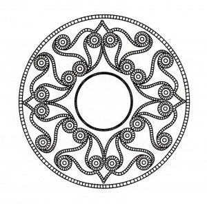 Mandala mágica (Mandalas de Nível de Dificuldade : Normal)