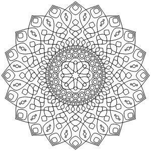 Mandala Calmante E Desestressante