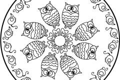 Mandala A Colorier Gratuit A Imprimer  4 