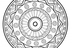 Mandala a colorier gratuit a imprimer (1)