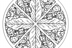 mandala-a-colorier-gratuit-a-imprimer (17) (Mandalas de Nível de Dificuldade : Normal)