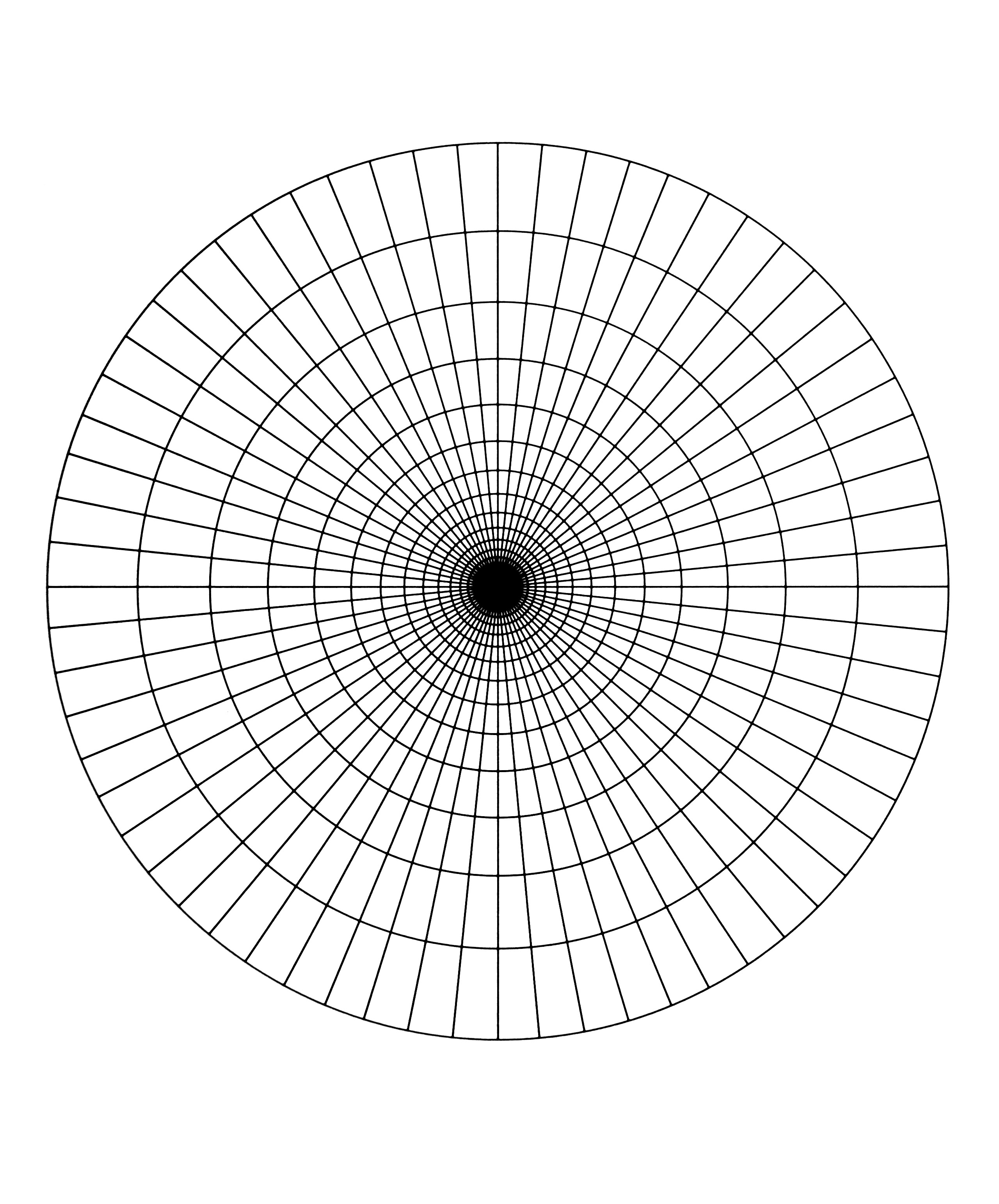 Mandala com padrões geométricos - 12