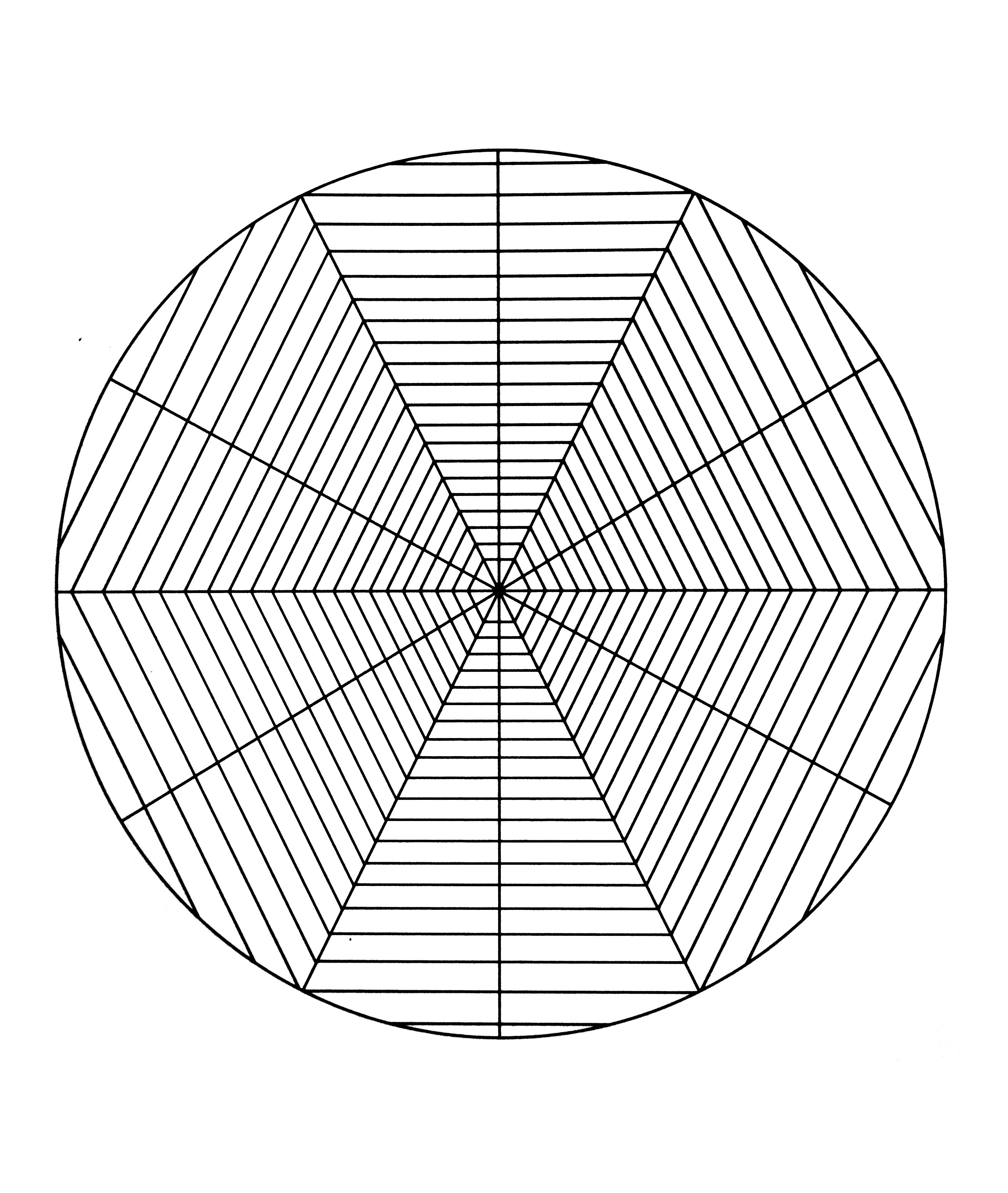 Mandala com padrões geométricos (14) (Mandalas temáticas : Padrões geométricos)