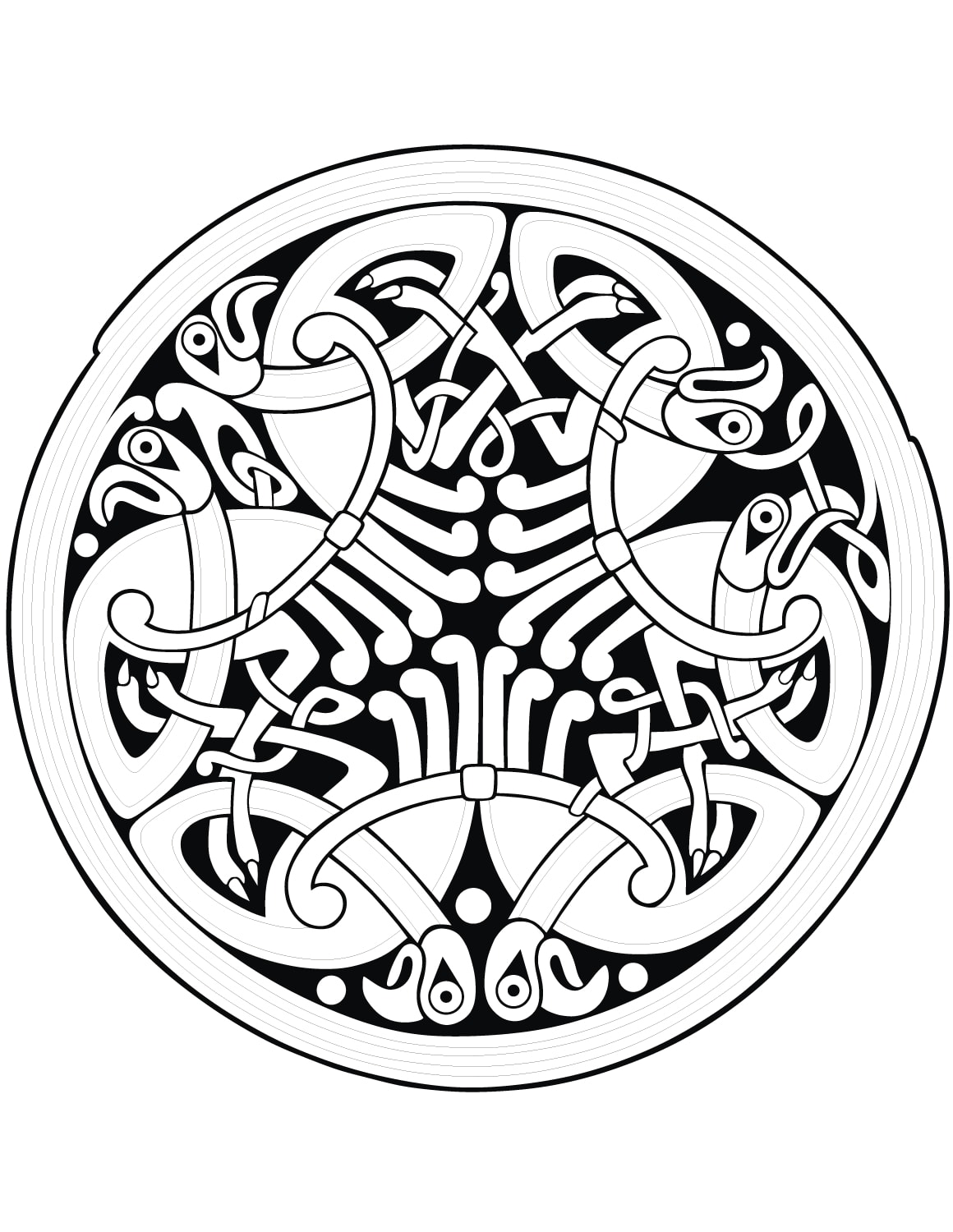 Colorir-mandala-arte-céltica-22 (Mandalas temáticas : Padrões geométricos) Colorir-mandala-arte-céltica-22 (Mandalas temáticas : Padrões geométricos)