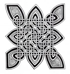 Relaxe durante alguns minutos com esta magnífica Mandala composta por formas muito simétricas, geométricas e harmoniosas (Mandalas temáticas : Padrões geométricos)