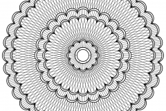 Mandala a colorier motifs geometriques (4)
