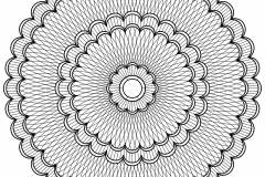 Mandala com padrões geométricos (4) (Mandalas temáticas : Padrões geométricos)