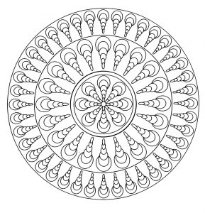 Mandala easy geometry 4
