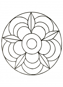 Mandala com padrões geométricos para imprimir (31)