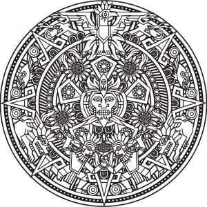 Mandala Azteque par Bigredlynx