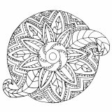 Mandala De Planta / Metal