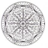 Harmonia e vegetação (Mandalas temáticas : Flores e vegetação)