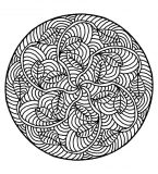 Joli Mandala: harmonia e natureza (Mandalas temáticas : Flores e vegetação)