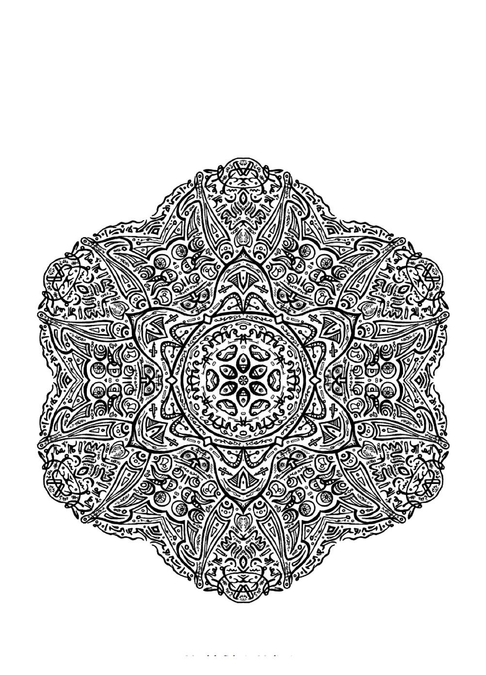 Mandala-a-colorier-zen-relax-gratuit (21) (Mandalas temáticas : Zen e anti-estresse)
