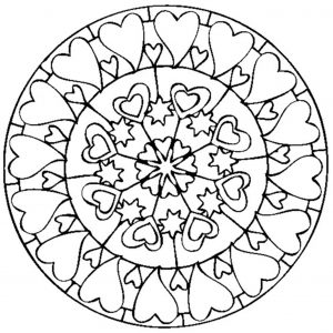 Mandala do Dia dos Namorados